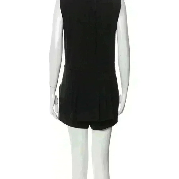 Intermix Plunge Neckline Black Romper size P (small) - Picture 2 of 4